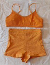 Bikini für Mädchen Damen Gr. L (40/42) von H&M in orange