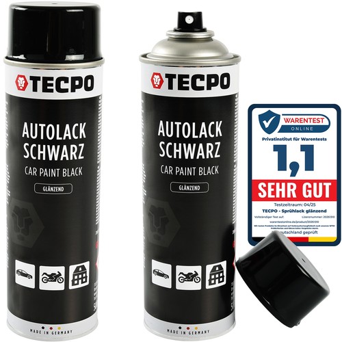 Lackspray schwarz glänzend - lackspray,