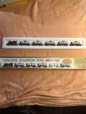 Arnold N 0220 Dujardin Güterzug-Set mit Dampflok - Top Zustand