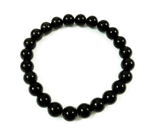 Gagat yet stretch armband - stretch, 8mm
