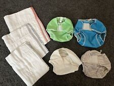 Posten Set Stoffwindel-Konvolut: 77 Überhosen + 980 Prefold-Windeln (Popolini)