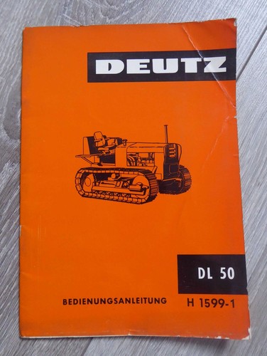 Deutz raupenschlepper dl50 - deutz,