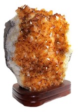 Citrin Druse Einzelstück ca