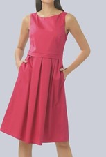 Kleid Sommerkleid Princesskleid Baumwollpopeline Faltenrock 42 44 46 48