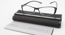 MARKUS T Brille M2 214 150 Minimal Titan Dunkel Grau TMI Flexibel Germany + Etui