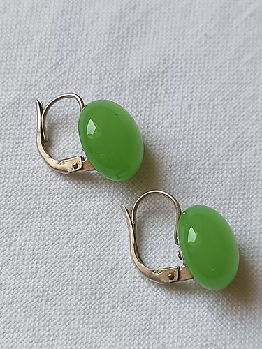 Vintage schlafohrringe silber - vintage,