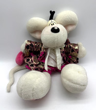 Diddl Plüsch Maus Märchenprinz Kostüm Barock Pink Rarität Sammler ca. 30cm