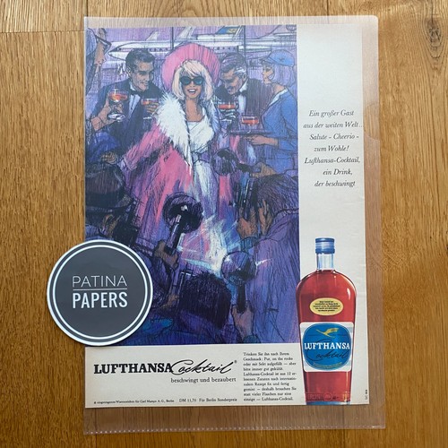 1964 lufthansa cocktail - lufthansa,