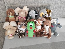11 Plüschtiere Sammlung