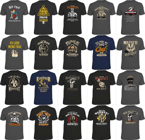 Herren handwerker shirt - herren, t-shirt