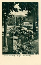 1421-Ansichtskarte Bahnhof Kipsdorf Weißeritztalbahn Altenberg Schmalspur DDR