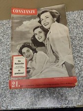 Constanze zeitschrift Nr. 21 Oktober 1952