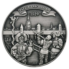 Hannover Silbermedaille 1979 450 Jahre Schützenfest stgl Gewicht: 24,8g/1000