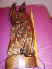 Holzfigur Heiligenfigur Heiliger Florian geschnitzt