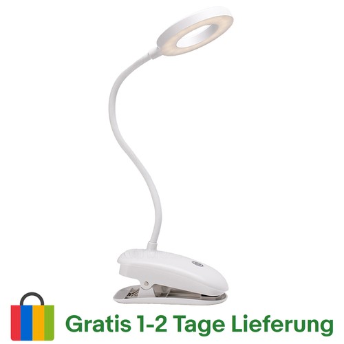 Led klemmleuchte dimmbar usb - dimmbar,
