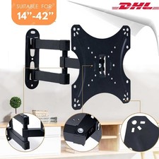LCD LED TV Fernseher Wandhalter Wandhalterung neigbar schwenkbar 17-42 Zoll DHL