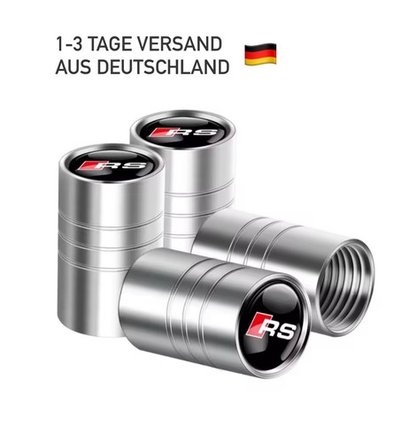 Audi logo ventilkappen - 4x,