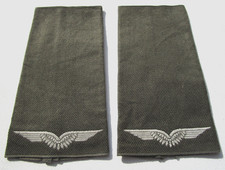 Rangabzeichen Luftwaffe Flieger weiß/oliv  Bw  Aufschiebeschlaufen