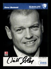 Dieter Meinhold Autogrammkarte