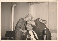 Vintage Foto Hübsche Frau