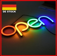 Werbung Werbeschild LED OPEN
