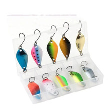 10 Stk Box Set Spinner Blinker