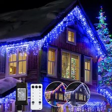 LED Lichterkette Eisregen