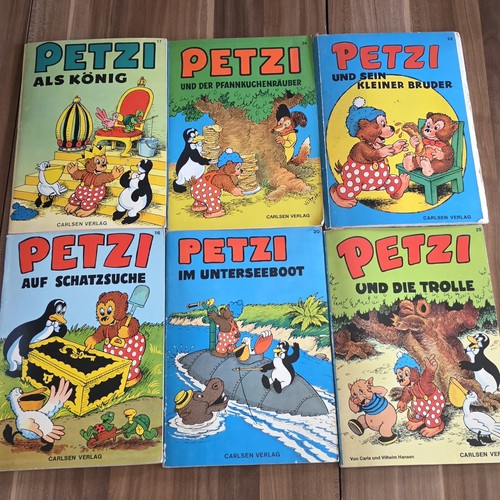 Petzi comics stück - petzi,