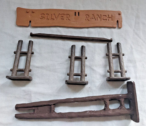 Playmobil silver ranch zaun - -,