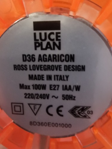 Luceplan d36 agaricon ross - agaricon,