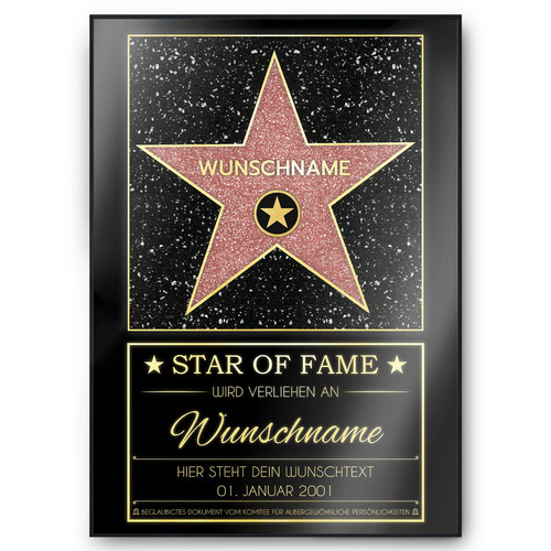 Personalisierte hollywood - personalisierte,
