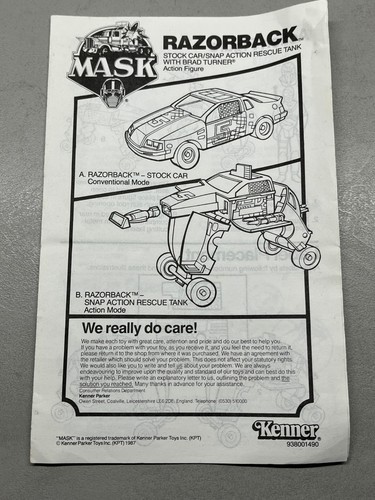 Mask kenner anleitung - kenner,