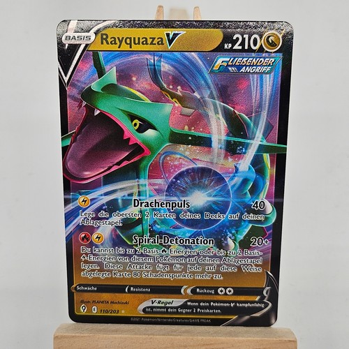 Pokemon karte rayquaza v - pokemon,