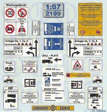 2199 - Decals Container-Hafen