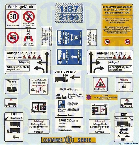 2199 decals container - 2199,