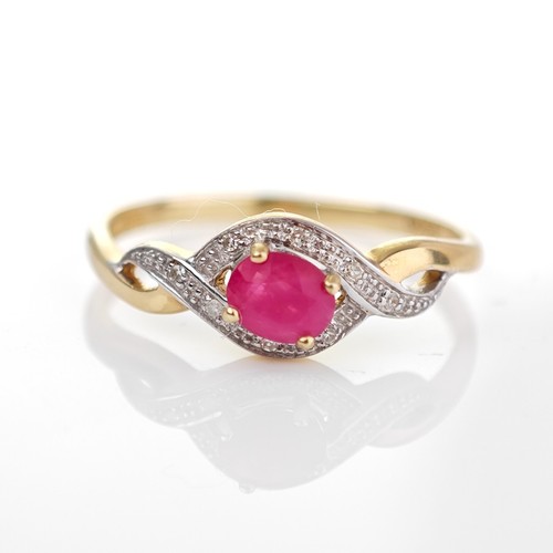 Ring rubin größe - 9,