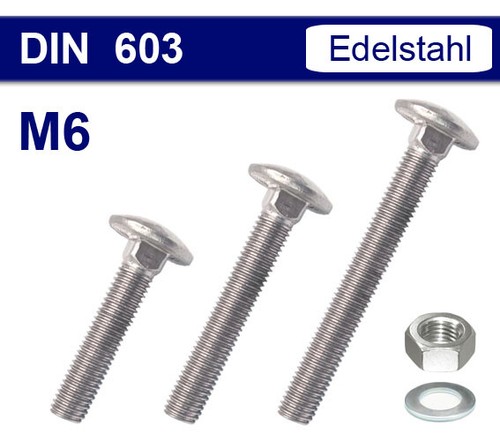 Schloßschrauben din 603 - din,