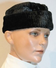 Persianer FESTLICH Schiffchen Mütze Trachten Pelzhut Pelzmütze Kosaken Fellmütze