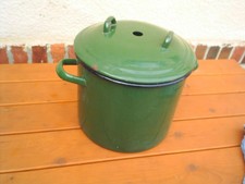 Alter  Emaille Topf  Kochtopf