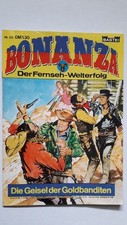 Bonanza Nr.52 mit Poster - TOP Z1 Der Fernseh-Welterfolg als BASTEI COMICHEFT