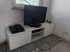 TV-Bank, Hochglanz weiß