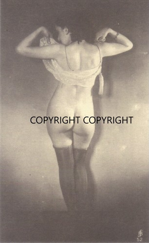 Vintage kunst aktfoto 1940 - kunst,
