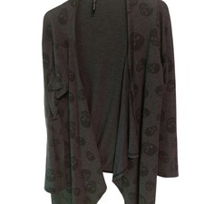 Totenkopf Cardigan Strickjacke