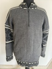 Campagnolo Herren Ski Pullover mit Innenfutter Gr. XXL Gebraucht Grau Schwarz