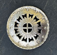 Art Dèco 900 Silber Brosche