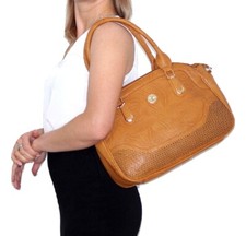 Golden Braun Damen Handtasche