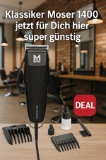 💎Moser 1400 Haarschneider. Made BRD. Bartschneider. Haarschneidemaschine. 42743