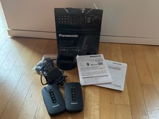 Panasonic KX-TU446 Senioren-Klapp-Handy, Stoßfest, Grau, SOS Notruftaste