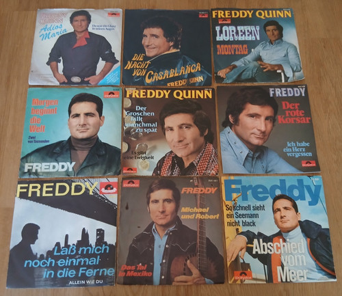 Freddy quinn konvolut 9 x - freddy,