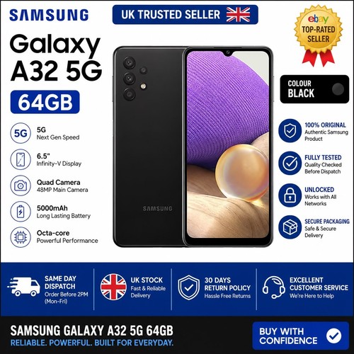 Samsung galaxy a32 128gb - samsung, 5g